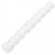 Dildo in vetro Snowball 12,6 x 2 cm