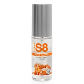 S8 STIMUL8 Lubrifiant aromatisé Caramel Beurre Salé S8  50mL