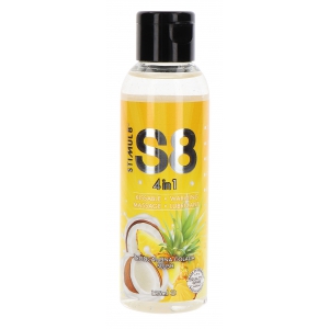 S8 STIMUL8 Lubricante Comestible Coco Piña Colada 4en1 S8 125mL