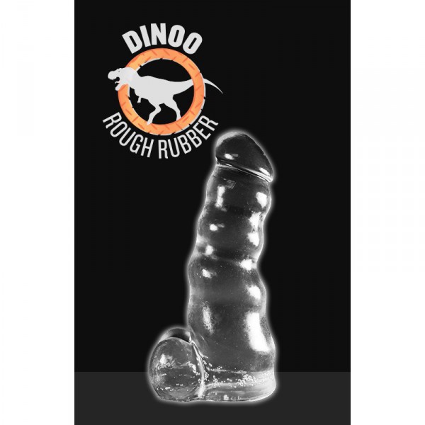 Dildo XXL Dinoo Dilong 20 x 9 cm Clear