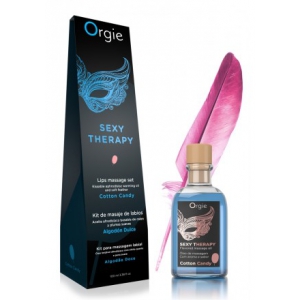 Orgie Küssbares Massageöl SEXY THERAPY Zuckerwatte 100ml