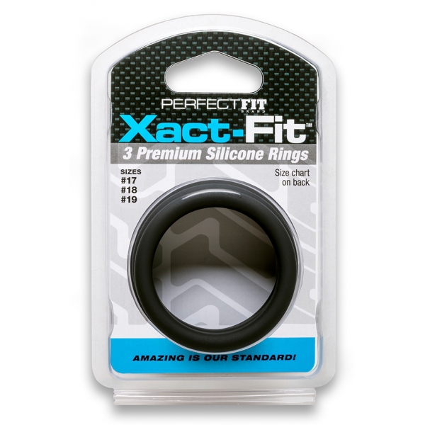 Conjunto de 3 Cockrings Xact-Fit M-L