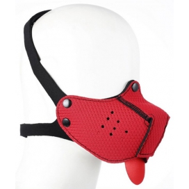 Kinky Puppy Rode Puppy Neopreen Snuit + Tong