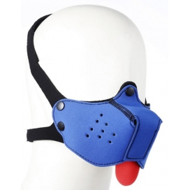 Neoprene PUPPY Blue muzzle + tongue