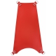 Sling en cuir rouge 4 points 