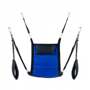 Mr Sling Rectangle Fabric Sling - Komplettset Blau