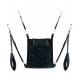 Rectangle Fabric Sling - Complete Set Black