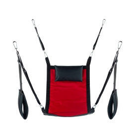 Mr Sling Eslinga de tela rectangular - Juego completo Rojo