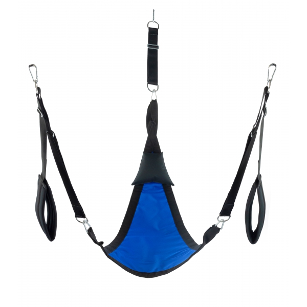 Sling en tissu - Set complet Bleu