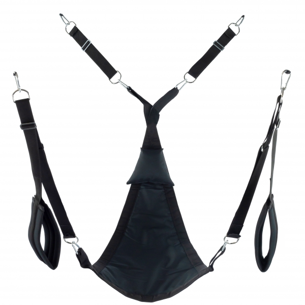 Triangle Fabric Sling - Complete Set Black