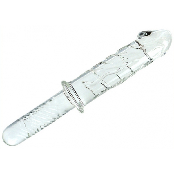 Dildo Glasgriff Ice King 16.5 x 5.2cm