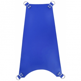 Mr Sling Sling en cuir bleu 4 points 