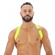 PARTY BOY elastic harness Neon yellow