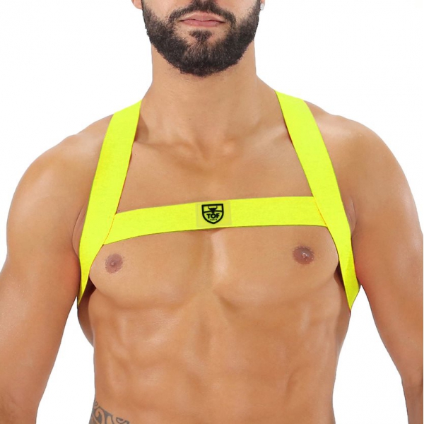 Neon Yellow Elastic Harness