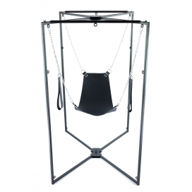 Kit Sling Cuir Triangle Noir Armature Noir