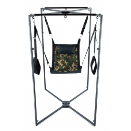 Kit Sling Tissu Carré Camouflage Armature Black