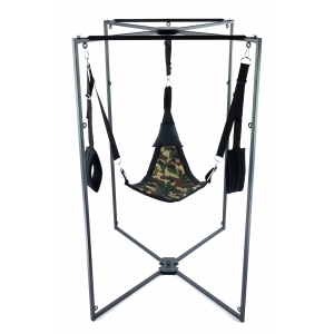 Mr Sling Pack Kit Sling Tissu Triangle Camouflage Armature Black