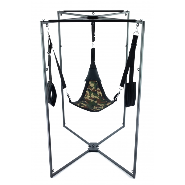 Kit Sling Tissu Triangle Camouflage Armature Black