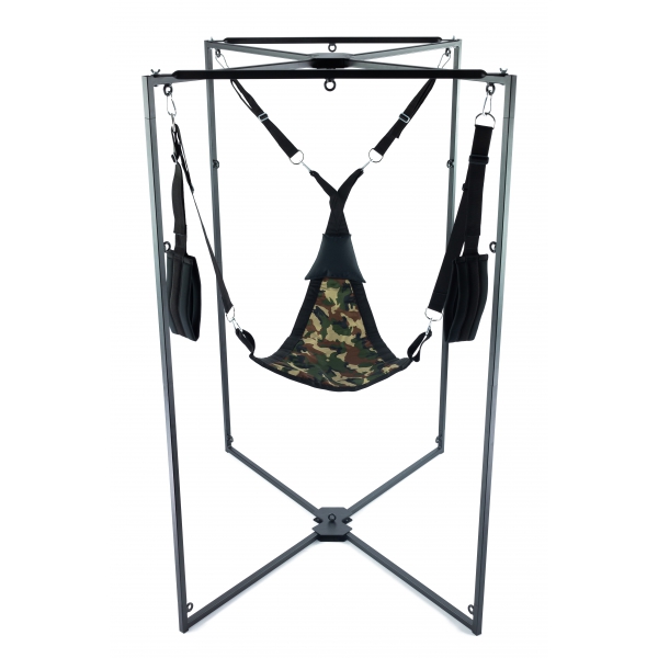 Kit Sling Tissu Triangle Camouflage Armature Black