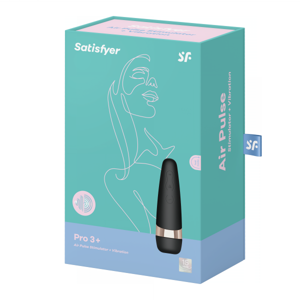 Satisfyer Pro 3 Vibration - Schwarz