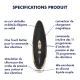 Stimulateur clitoridien Haute Couture - 18.5 x 5.5 cm