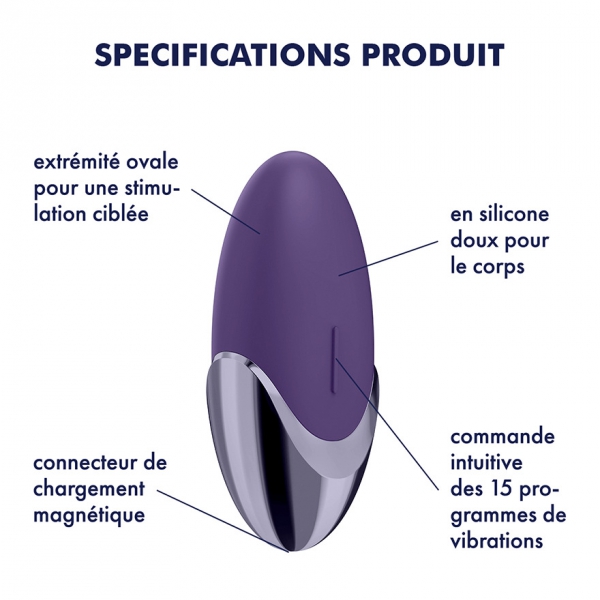 Klitorisstimulator Purple Pleasure - Satisfyer