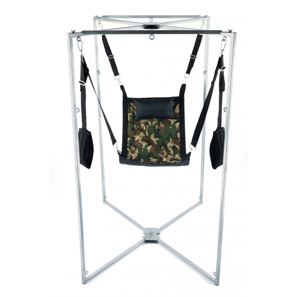 Sling Kit Stof Vierkant Camouflage Grijs Frame