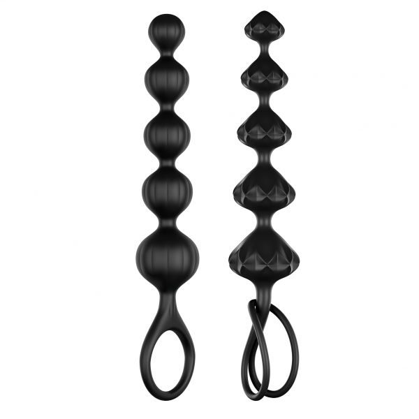 Kit of 2 Satisfyer beads - Black