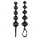 Chapelets Satisfyer Beads - Noirs 20.5 x 4 cm