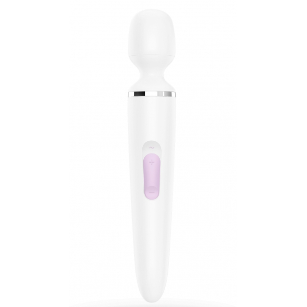 Wand-er Vrouwen Wit Massager - Hoofd 78mm