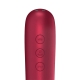 Dual Love Clitoris Stimulator + Vibrator Rood