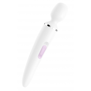 Satisfyer Massagegerät Wand-er Women Weiß - Kopf 78mm