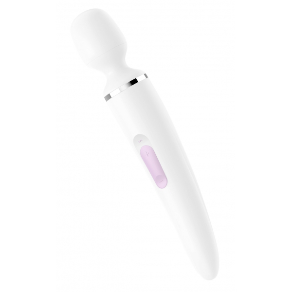 Wand-er Vrouwen Wit Massager - Hoofd 78mm