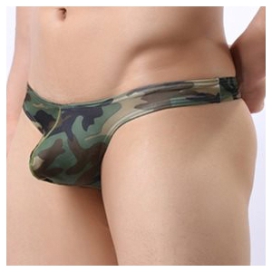 String Camouflage Taille basse