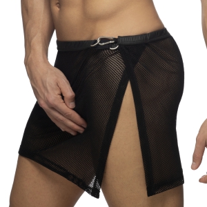 Addicted MESH Skirt Black