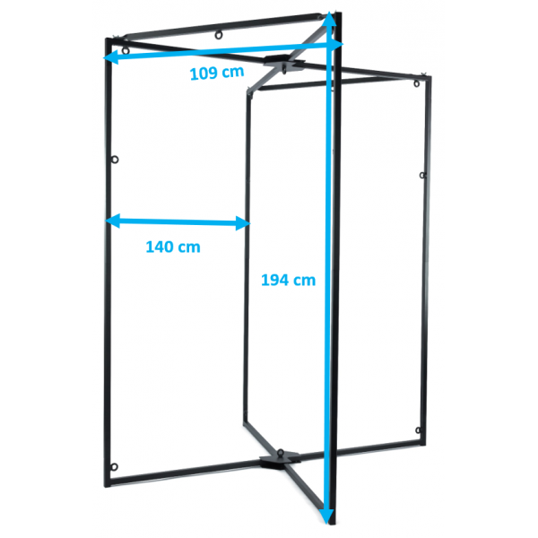 Estrutura metálica para Sling Black