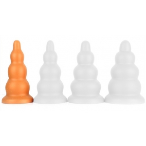 TheAssGasm Plug en silicone TOWER S 18 x 7cm