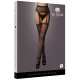 Noria suspender belt effect tights - Black