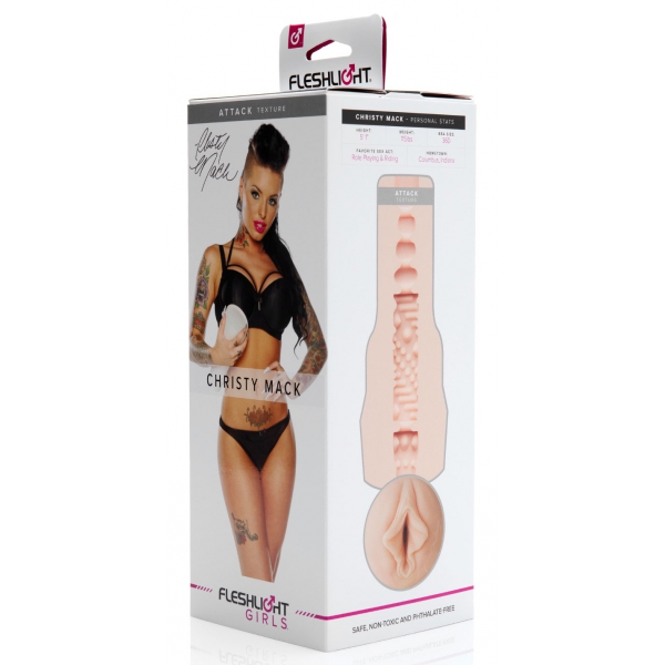 Masturbator Fleshlight Girls CHRISTY MACK Attack