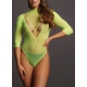 Brianna - Body con scollo a V - Verde