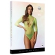 Brianna - Body con scollo a V - Verde