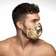 Party Gold cloth mask