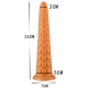 Dildo Pop in silicone 25 x 5cm