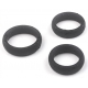 Set of 3 Thick Silicone Cockrings