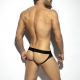 Jockstrap LACE PUSH UP Black