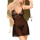 Babydoll da letto - Nero