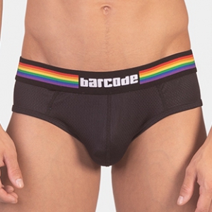 Barcode Berlin Sin espalda PRIDE Negro