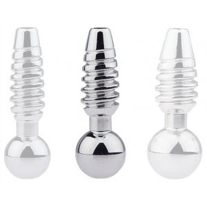 FUKR Penis plug pierced Screw M 2.5cm - Diameter 9mm