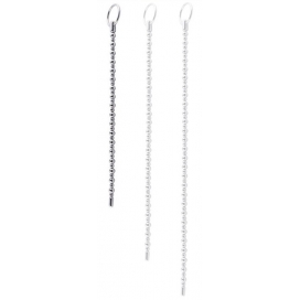 FUKR Beads Bent Urethra-Stange 18cm - Durchmesser 8mm