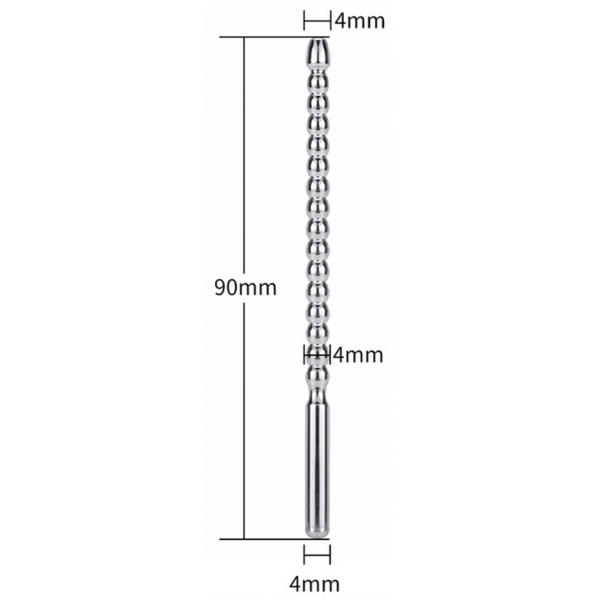 Mini Tige d'urètre 6.5cm - Diamètre 4mm